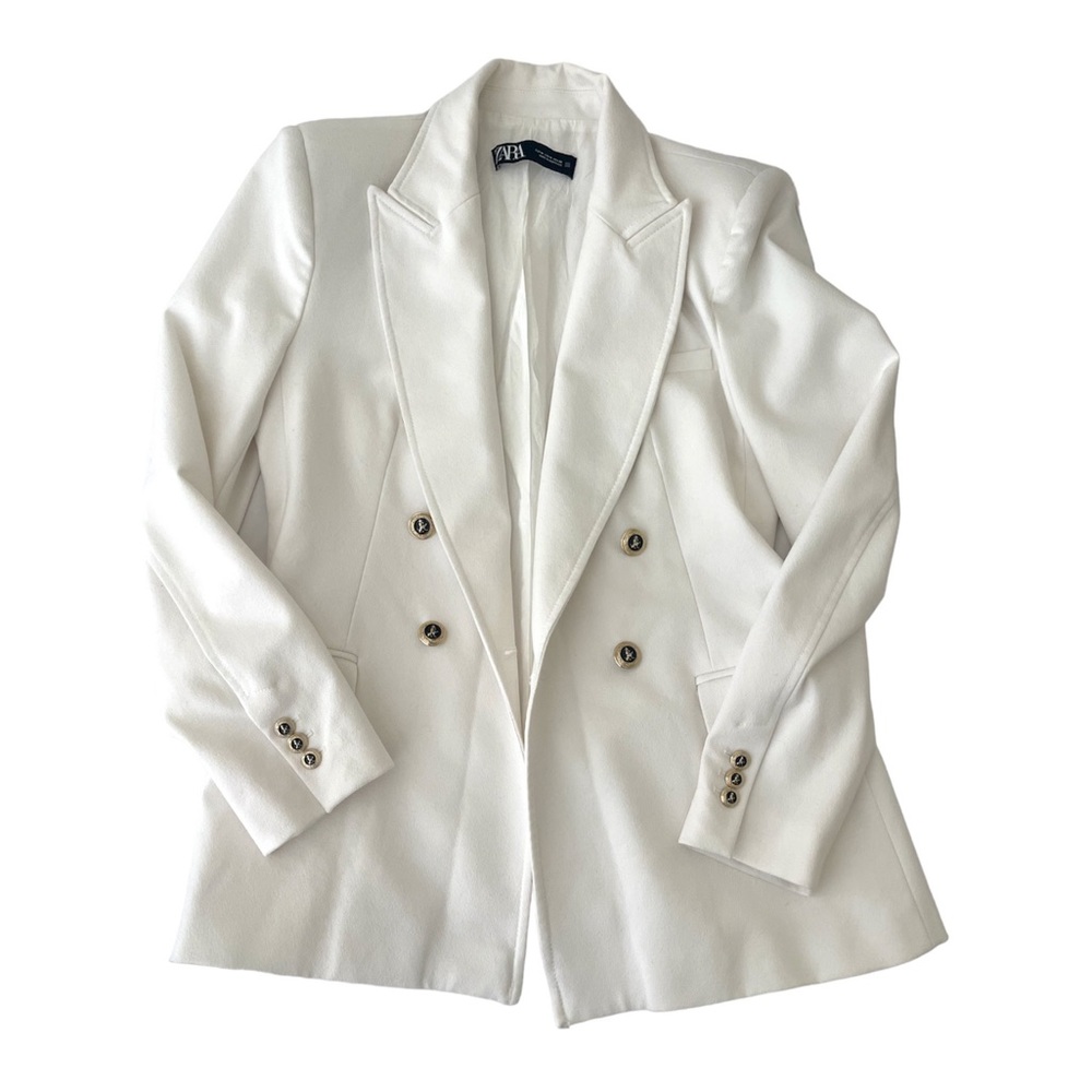ZARA Double Breasted Blazer - Oversized w/ Shoulder Pads
